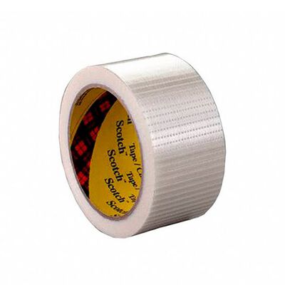 Cinta de Filamento Scotch 70006139078 8959 BiDireccional Transparente de 25mmx50m