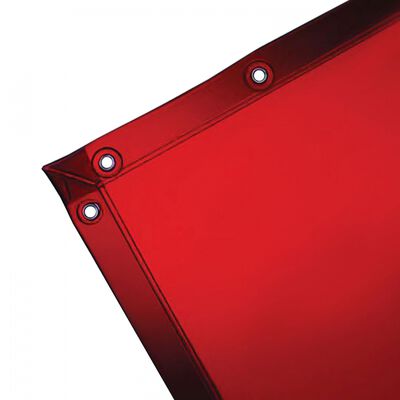 CORTINA P/SOLDADOR WILSON DE VINILO NARANJA 6 FT X 10 FT