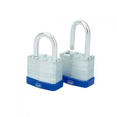 JUEGO LOCK 16CA DE 2 CANDADOS LAMINADOS 40MM
