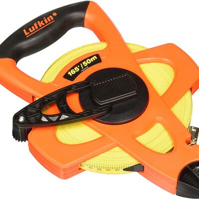 CINTA LUFKIN FM050CMEMX DE FIBRA DE VIDRIO DE 50 M