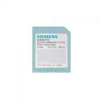 TARJETA DE MEMORIA SIEMENS 6ES79538LL310AA0 POR S7300C7ET 200 3 3 V NFLASH 2 MBYTES