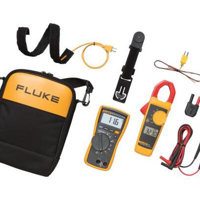 JUEGO FLUKE116323 KIT MULTIMETRO FLUKE116 Y AMPERIMETRO DE GANCHO