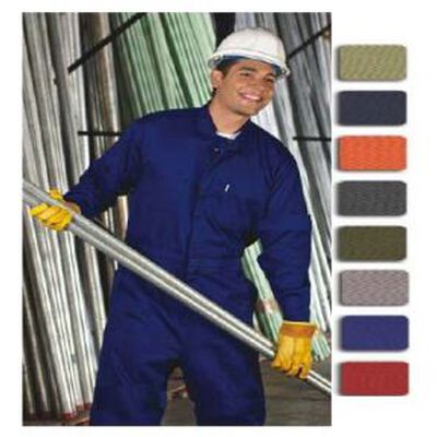 OVEROL INDUSTRIAL 100% ALGODON AZUL MARINO SIN CINTA REFLEJANTE T-36