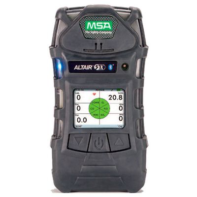 DETECTOR MULTIGAS MSA ALTAIR 5X C/PANTALLA A COLOR Y BLUETOOTH P/SENSORES A XCELL LEL  O2  CO  H2S Y CL2  LINEA DE MUESTREO DE 3 M Y SONDA DE 30 CM