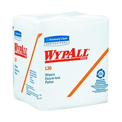 Toalla Wypall 1513 Papel Wyper L30 Blanco Cuatrifoleados Paq C90 Pzas