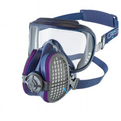 RESPIRADOR MEDIA CARA GVS ECLIPSE TPENYLON CPROTECCION VISUAL CFILTROS P100 PARTICULAS HUMOS NEBLINAS INCLUIDOS TML