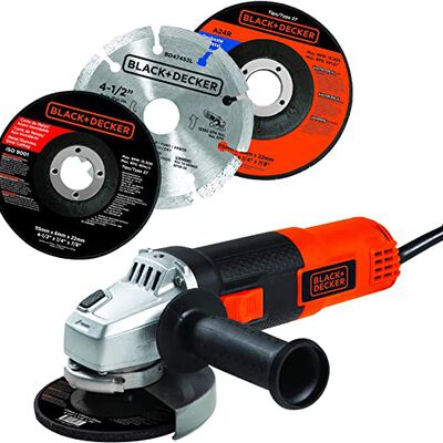 MINI BLACK and DECKER G720K12B3 ESMERILADORA 820W 412IN C 12 DISC