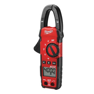 AMPERIMETRO MILWAUKEE 2235-20 DE PINZAS 400 AMP 600 VCA