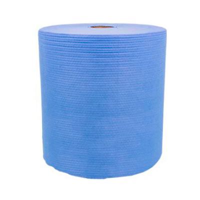 TOALLA WYPALL X80 1520 DE CELULOSAPOLIPROPILENO AZUL ROLLO C80 HOJAS
