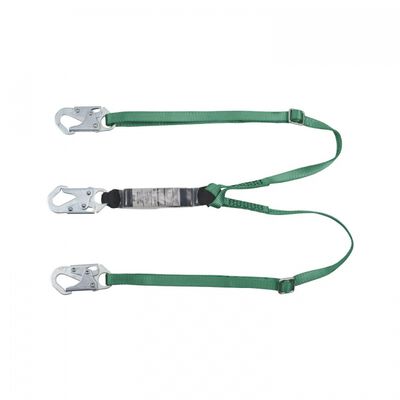 LINEA DE VIDA MSA VSERIES ESTANDAR DOBLE AJUSTABLE ABSORBEDOR IMPACTO RADIAL 1.8 M (6 FT ) 36C GANCHO CHICO