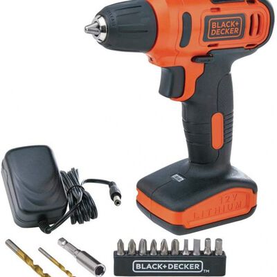 TALADRO BLACK and DECKER LD12SPB3 ATORNILLADOR 12V 13 ACC CAJA