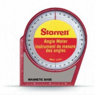 Medidor de Angulos Starret Am2 Base Magnetica Graduacion de 1 Grado