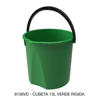 CUBETA SABLON 9156VD 13L RIGIDA VERDE