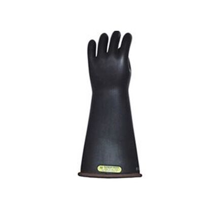 GUANTE DIELECTRICO SALISBURY ELECTRIFLEX DE HULE NEGRO DE 16 IN CLASE 4 40000 VCA/70000 VCC T-11