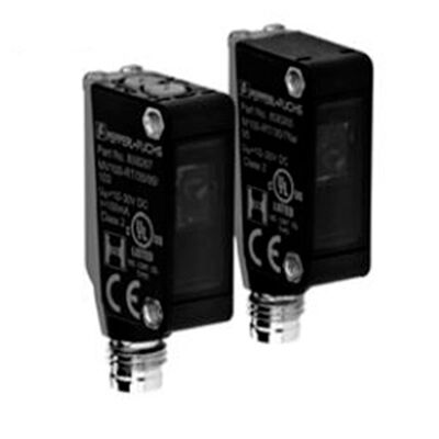 SENSOR FOTOELECTRICO PEPPERLFUCHS MV100RT95103 DE POLICARBONATO NEGRO CONECTOR M8 4 POLOS DE BARRERA RECEPTOR