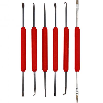 SET WELLER WLACCSAK02 GANCHOS AYUDA SOLDAR (6PZS)