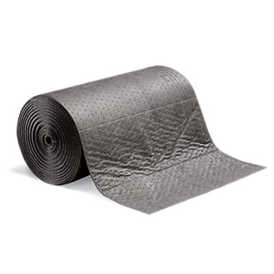 ROLLO DE TAPETES ABSORBENTES NEW PIG GRIS DE 24FT FT  X 150FT  TIPO HEAVYWEIGHT (8 CAPAS)