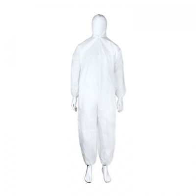 Overol Desechable Specfit Bg11428 Tela Microporosa CCapucha Elastico en Puños y Tobillos TM