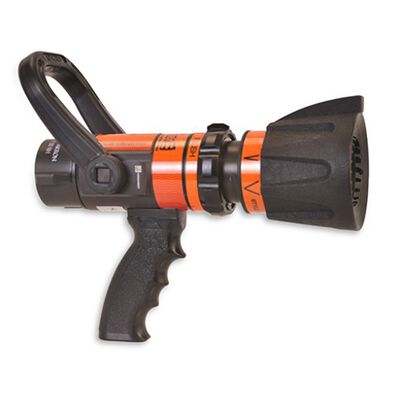 BOQUILLA TIPO PISTOLA AKRON BRASS PROVENGER SG PYROLITE ENTRADA HEMBRA GIRATORIA 2 1/2 IN (65 MM) NST (NH) GALONAJE REGULABLE 30-60-95-125-150 GPM
