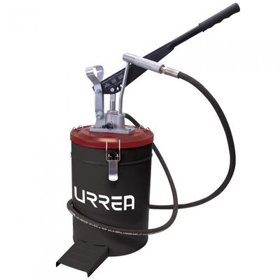 INYECTOR DE GRASA URREA 23621 DE PALANCA CON CUBETA DE 10 KG