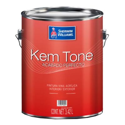 Pintura Vinilica Sherwin Williams K25wj72G Kem Tone Azul Mate de 1 Galon