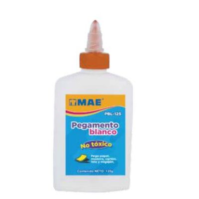 PEGAMENTO MAE PBL125 BLANCO BOTE CON 125 GRS