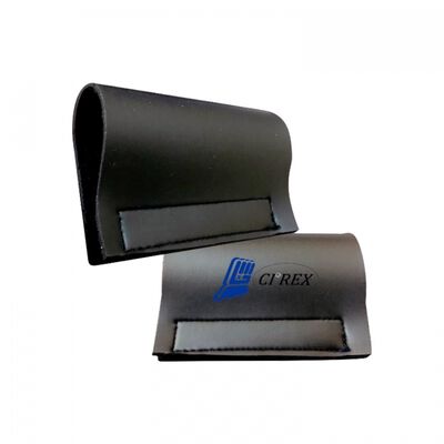 Cubre Hebilla Ci Rex PCinturon Personal de Hule Negro CCierre Contactel Unitalla