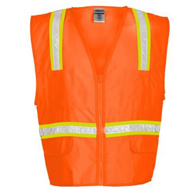 Chaleco Ml Kishigo Multibolsillos de Poliester Naranja TL