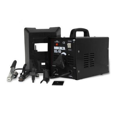 SOLDADORA MIKELS SOL100 DE ELECTRODO 100 AMP 110 VCA