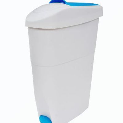 BOTE DE BASURA SABLON 8242BL CON PEDAL PARA TOALLAS SANITARIAS