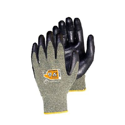 Guante Superior Glove PArco Electrico Resistentes Al Fuego Tejido Kevlar y Palma de Neopreno GrisNegro T10