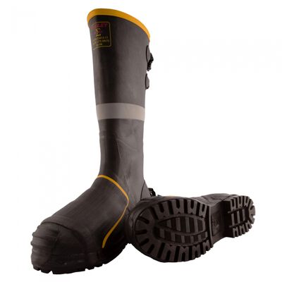 Bota Linea Minera Metatarsal Tingley de Caucho Negro T7