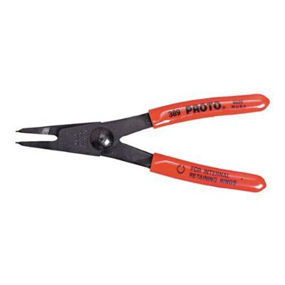 ALICATE PROTO J392 PARA ANILLOS DE RETENCIÓN INTERNOS LAS PUNTAS FIJAS ESTÁN FORMADAS CON PRECISIÓN Y ENDURECIDA
