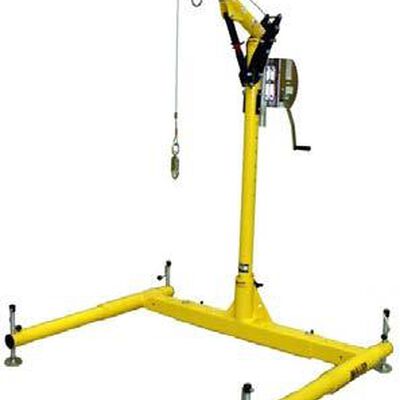 SISTEMA MILLER DURAHOIST PESPACIOS CONFINADOS ALUMINIOACERO INOXIDABLE AMARILLO MOD DH1