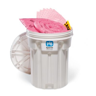 KIT ABSORBENTE NEW PIG BLANCO DE 30 GALONES OVERPACK