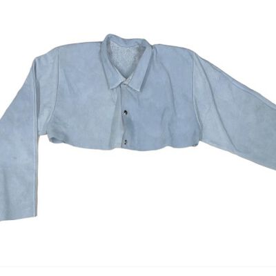 Chamarra de Carnaza 100% Piel de Ganado Vacuno Curtida Al Cromo y Tratada CAceites Sulfatados