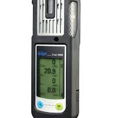 Detector Drager XAm 2500 Configurado C4 Sensores (Ex H2s O2 Co) Incluye Set de Bateria y Cargador