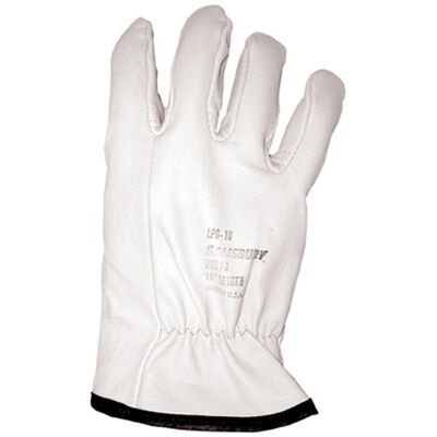 GUANTE PROTECTOR SALISBURY DE PIEL DE CABRA BLANCO DE 10 IN T-10