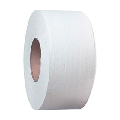 PAPEL HIGIENICO MARLI 90510 PAPEL JUMBO BLANCO HOJA DOBLE DE 400 M