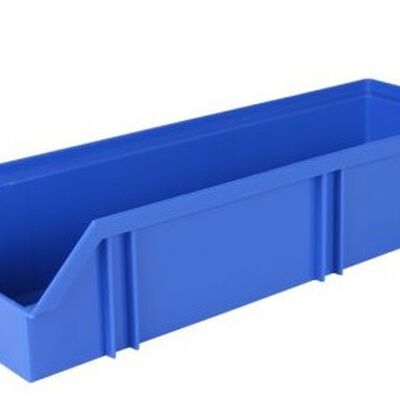 Gaveta No.11 Europlast 510116-04 Angosta Corta Azul 37 X 12 X 8.5 Cm
