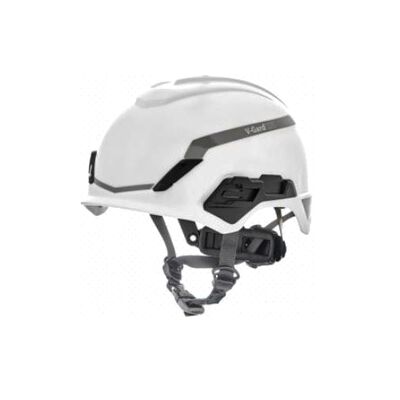 CASCO MSA V-GARD H1 NO VENTILADO BLANCO SUSPENSION FAS-TRAC III PIVOT (NO INCLUYE BARBIQUEJO)
