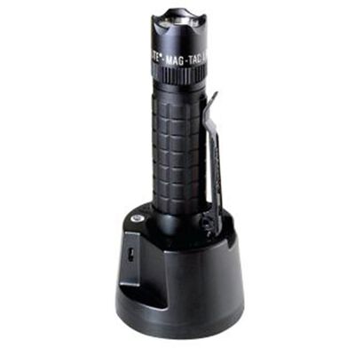 LINTERNA MAGLITE LED RECARGABLE DE ALUMINIO NEGRO BISEL CORONADO
