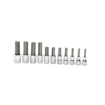Juego Dados Allen SnapOn 211efamy de Vaso Hexagonal Estandar Metricas de 38 In 11 Pzas