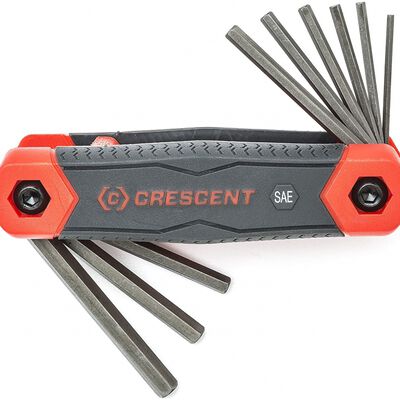 JUEGO CRESCENT CHKFSAE9 LLAVES HEXAGONALES SAE