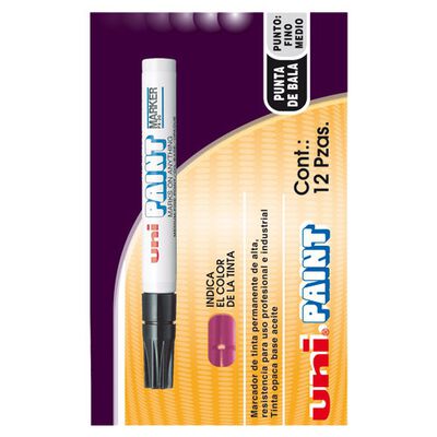 Marcador Unipaint M17107719297 Tinta Rosa Punto Mediano Pieza