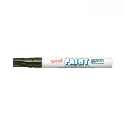 Marcador Unipaint Permanente Punto Mediano Verde