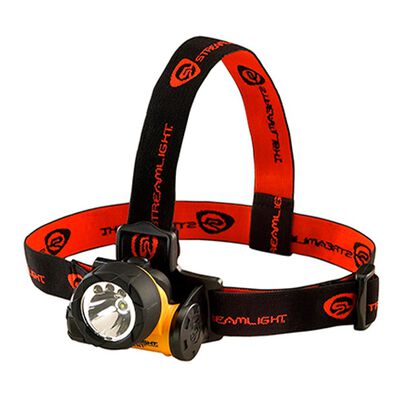 LAMPARA STREAMLIGHT TRIDENT PCASCO LED 80 LUMENES AMARILLA C BANDA ELASTICA Y DE CAUCHO