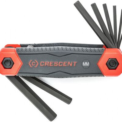 JUEGO CRESCENT CHKFM8 LLAVES HEXAGONALES MET