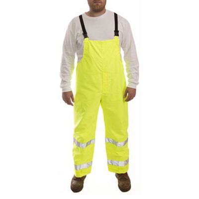 OVEROL IMPERMEABLE TINGLEY VISION AMARILLO C/CINTA REFLEJANTE PLATA T-M