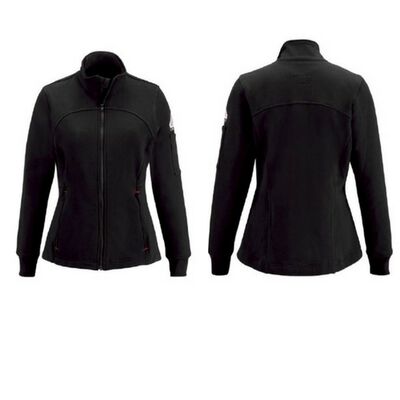 CHAQUETA BULWARK PMUJER DE ALGODONSPANDEX NEGRO ATPV 17 CALCM2 TL